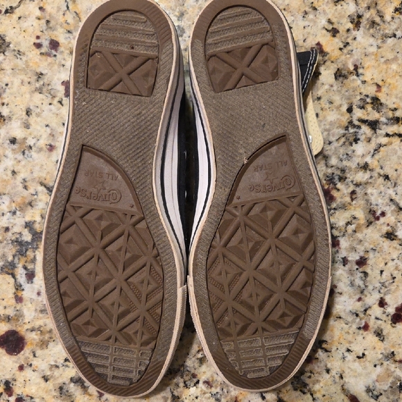 Converse Chuck Taylor All Star Black and White High-Top. Size 8 Men's. - Picture 5 of 8